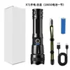 Linterna Zoom Telescópica P50 con Luz Fuerte y Larga Duración de Batería, Linterna Táctica P70, Foco de Búsqueda Impermeable para Exteriores P90