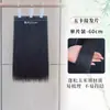 Peruca antiga hanfu, peruca de bigode de milho, peça de cabelo de fada antiga, cabelo longo e liso, acessórios para cabelo