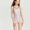 Traje de baño de competición para mujer para piscinas, traje de baño profesional para competición con almohadillas en el pecho, nuevo modelo 2026 con un tacto de alta gama