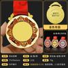 Medallas de oro personalizadas, medallas de juegos deportivos, medallas de premios de baloncesto, medallas de oro de honor de maratón infantil, venta al por mayor personalizada
