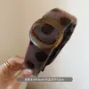 Diadema Retro Coreana Maillard de Anillo Ancho para Mujer con Diadema Alta para Cráneo Accesorios para el Cabello para Uso Diario y Peinado con Plancha