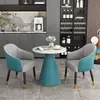 Juego de mesa y silla pequeño y sencillo para hoteles de negocios, áreas de recepción, salones de belleza, salas de exposición y áreas de ocio