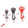 Hebilla de gancho giratoria de 360 grados para equipaje, joyería, clip para colgar, hebilla de material POM, color, hebilla de gancho de varios tamaños, disponible en stock