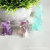 Wanheng Joias Peças de Escultura de Fluorita Natural Acessórios de Pingente DIY Feitos à Mão Coleção Atacado
