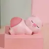 Brinquedo Descompressor de Bumbum Fofo Luminous Pinch Play Boneca Desenho Animado Bumbum Macio para Brincar Decoração de Mesa de Escritório