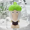 Llavero Caja Sorpresa Figura Shan Hai Jing Llavero Colgante Shan Guo Shan Hai Jing Figura de Palo de Madera de Goma Blanda 3D Pvc