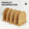 Soporte de Madera para Recetas de Escritorio Estante de Almacenamiento de Libros Soporte para Carpeta en Escritorio Estante para Recetas de Cocina