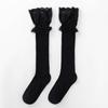 Calcetines lolita de encaje blanco lolita calcetines hasta la pantorrilla calcetines de tubo medio para mujer jk calcetines largos de encaje dulces japoneses de algodón