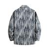 Otoño e Invierno 2024 Nuevo Comercio Exterior Chaqueta Tie Dye de un Solo Botón para Hombre Casual Suelta Talla Grande Solapa