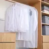 Capa de Poeira para Roupas Simples Doméstica Impermeável e à Prova de Umidade Bolsa de Armazenamento para Roupas e Ternos Cabide de Chão para Quarto com Capa de Poeira