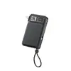 Batería Externa de Carga Rápida Pd22.5W Conveniente Transfronteriza con Cable Integrado Ac con Enchufe 20000 Mah Fuente de Alimentación Móvil Venta al por Mayor