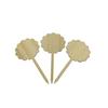 Letreros de plantas personalizados al por mayor, de bambú, escritos a mano, para jardinería de flores, tarjetas de vivero, letreros con logotipo y etiqueta