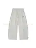 Pantalones Casuales Machete Marrón Estilo Americano Neutros Otoño e Invierno Marca de Moda Rectos Holgados Pierna Ancha Pantalones Largos Japoneses de Moda
