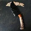 Pedra Crua de Cristal Vendida Quente Transfronteiriça Obsidiana Opala Faca de Escultura Polida à Mão Adaga Faca Garra Ornamento Decoração