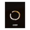 Anillo Mobius de Flor Tangcao Transfronterizo Europeo y Americano al por Mayor para Mujer de Gama Alta Todo Fósforo Anillo Abierto de Trébol de Cuatro Hojas