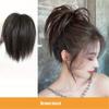 Xuchang peluca cabeza de albóndiga postizo comercio exterior explosiones aumentar volumen de cabello cabello corto cola de caballo chica sexy nido de pollo desordenado cabeza