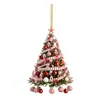 Adornos para árbol de Navidad transfronterizos, decoraciones navideñas para árbol de Navidad, decoraciones navideñas acrílicas planas, decoración del hogar, impresos
