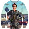 Sudadera con Capucha de Cuello Redondo Serie Urbana Sinterizada Transfronteriza Europea y Americana Sudadera Personalizada con Impresión 3D Jersey Sudadera de Cuello Redondo