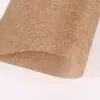 Día de San Valentín Rollos de Cáñamo de Colores Retro Papel de Envoltura de Ramo de Lino Natural Papel de Envoltura de Floristería Floral Materiales Hechos a Mano