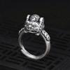 Anillo Plateado con Diseño Rotatorio de Pixiu Auspicioso, Estilo Vintage, Lujo de Gama Alta, Anillo Hecho a Mano de Nicho para Dedo Índice