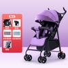 Cochecito de bebé que se puede sentar y acostar, Ultraligero, Portátil, Sencillo, Cochecito tipo sombrilla para bebé con absorción de impactos, Plegable, Cochecito para niños
