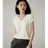 Chal de Punto de Color Sólido, Suave, Sedoso, Ligero y Apto para la Piel para Mujer, Nuevo Estilo Verano 2026, Top Elegante sin Mangas con Cuello en V
