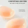 Almohadillas de silicona invisibles sin costuras para sujetador, lencería sin tirantes, almohadillas para senos anti-caída, almohadillas gruesas para senos para hacer que los senos pequeños parezcan más grandes