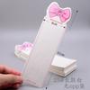 Estilo coreano jóias faixa de cabelo embalagem papel cartão brincos colar headband banda de borracha arco hairpin DIY material correspondente