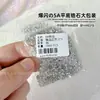 Rhinestones Explosivos de Fondo Plano para Arte de Uñas con Circonita, Mini Pequeños Rhinestones de Fondo Plano Facetados Marquise Lágrima Blancos, Decoraciones para Uñas al por Mayor