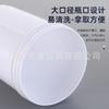Botellas de boca ancha 500 ml latas de plástico latas selladas botellas de embalaje de máscara botellas de tinta latas de pegamento de pasta de soldadura 1L grado alimenticio