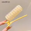 Rulos Rizadores para Flequillo de Aire para Peinado de Coronilla Alta, Pinza Voluminizadora de Raíz del Cabello para Mujeres, Accesorios para el Cabello
