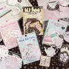 Cafetería Poesía de Azúcar Rosa: Un juego de pegatinas con diseños dulces y vintage, perfecto para journaling, scrapbooking, proyectos de bricolaje y decoración