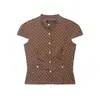 Item Quente de Venda Cruzada do Aliexpress Moda Nova Primavera Popeline de Bolinhas de Alta Qualidade Top 3067054