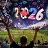 Banderas de Equipos de Fútbol del Mundial 2026 Transfronterizas, Artículos para Aficionados, Banderas Decorativas para Ambiente de Bar, Hecho a Medida