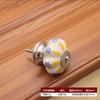 Manija para Cajón de Mueble Europea Moderna Simple Pastoral Calabaza Cerámica Directo de Fábrica Gabinete Armario Manija de un Agujero