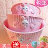 Lavabo pequeño de plástico para niños, ideal para lavar verduras, lavar la ropa, lavar el dormitorio de bebés y estudiantes, para mujeres.