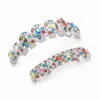 Estilo Hip-Hop Europeu e Americano Colorido Joia de Dente Totalmente Cravejada Tendência Rap Moda de Rua Decoração Dental Personalizada