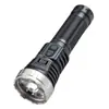 Linterna Portátil Láser LED de Largo Alcance Transfronteriza Pantalla Digital Recargable Luz de Emergencia Patrulla Control de Inundaciones Exterior Linterna de Luz Fuerte