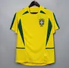 Camisa Retrô Brasil Casa e Fora 980204 Seleção Nacional Versão Fã Edição Especial Versão Tailandesa