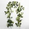 Quarto Escritório Flor Artificial Vime Salão de Casamento Clube Vime Quadrado Vime de Rio Homem Planta Verde Decoração Pingente