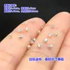 Cuentas Sueltas de Plata de Ley S925 Accesorios DIY para Hacer Pulseras, Collares y Cuerdas Trenzadas para la Mano, Incluyendo Cuentas Espaciadoras