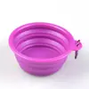 Fabricante Comedero para Perros al por Mayor Tazón Plegable de Silicona para Mascotas Tazón Colgante para Gatos para Exteriores Comedero Portátil de Plástico para Perros