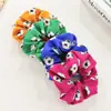 Goma para el pelo con estampado de fútbol nuevo transfronterizo para mujer, tamaño grande, alta elasticidad, accesorio para el pelo de la Copa del Mundo