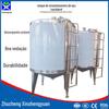 Grande tanque de armazenamento térmico de camada dupla de óleo animal, aquecimento elétrico horizontal tanque de armazenamento de água, tanque de armazenamento de óleo de cozinha de aço inoxidável