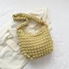 Bolso de hombro tipo cubo portátil, estilo cubo, tendencia de este año, sencillo y elegante, plegable, para mujer.