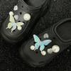Acessórios Crocs Fivelas Decorativas DIY para Sapatos Femininos Flor de Sapato Zhibixing Conjunto de Acessórios para Sapatos Fivela Flor de Sapato Popular de Alta Qualidade