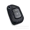 Funda de Silicona con Patrón de Fibra de Carbono para Llave de Coche JEEP Chrysler Dodge Smart, Moda para Funda de Llave de Coche JEEP