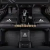 Mitsubishi Outlander Jin Xuan ASX Yi Ge Yi Shen Lan Se Pajero v73 Jun Ge Ge Lan Alfombrillas de Coche de Cobertura Total