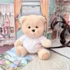 [Solo Ropa] Colgante Lena Oso Conjunto Muñeca Muñeca Abrigo 14cm Traje de Muñeco Oso Lindo para Sudadera Falda