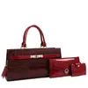Bolsas Femininas Transfronteiriças 2026 Novo Modelo Bolsa de Ombro Cruzada Bolsa de Mão Conjunto de Várias Peças Bolsa Mãe-Filha Atacado Bolsas Femininas